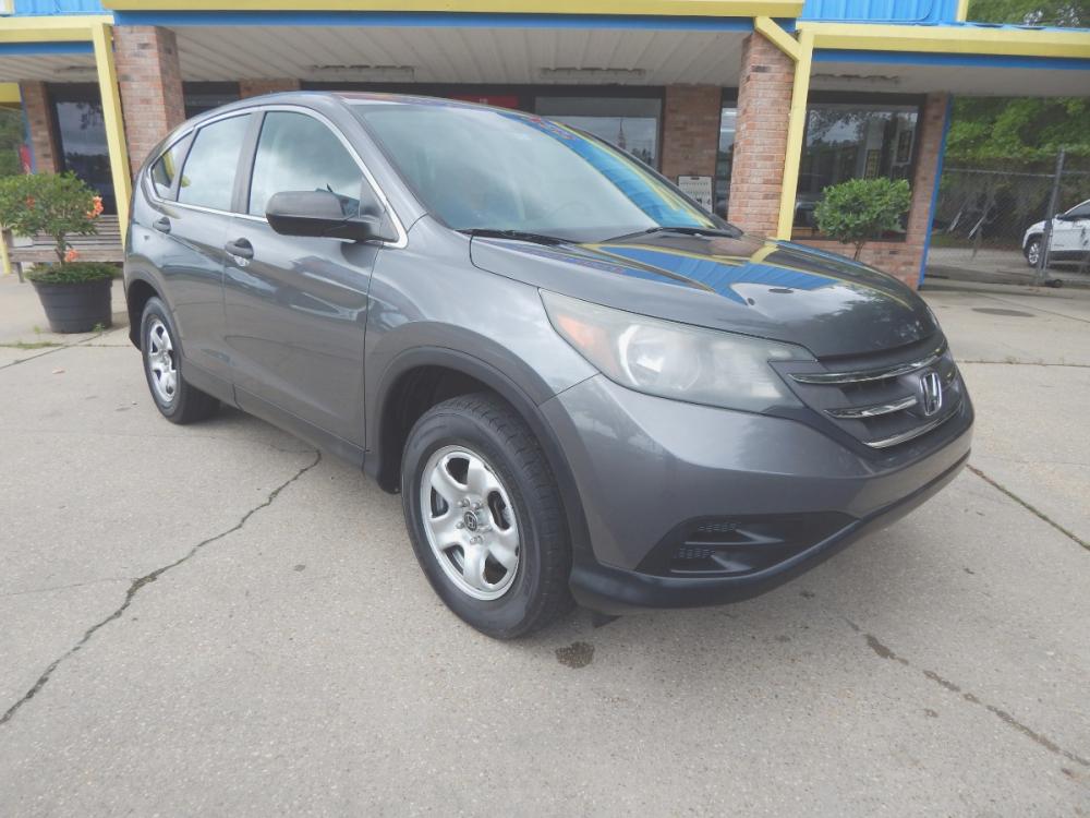 2012 Charcoal Metallic /Gray Honda CR-V LX 2WD (2HKRM3H33CH) with an 2.4L L4 DOHC 16V engine, Automatic transmission, located at 3120 W Tennessee St, Tallahassee, FL, 32304-1002, (850) 575-6702, 30.458841, -84.349648 - Photo #0