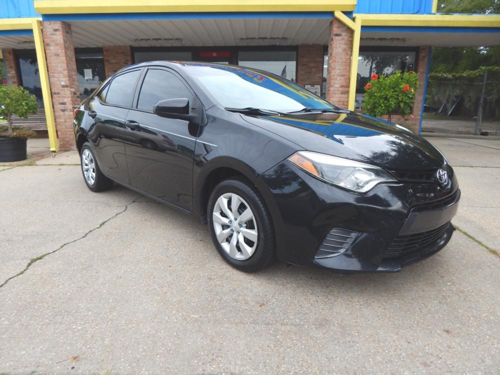 2016 Black /Gray Toyota Corolla L 4-Speed AT (5YFBURHE1GP) with an 1.8L L4 DOHC 16V engine, 4A transmission, located at 3120 W Tennessee St, Tallahassee, FL, 32304-1002, (850) 575-6702, 30.458841, -84.349648 - Photo #0