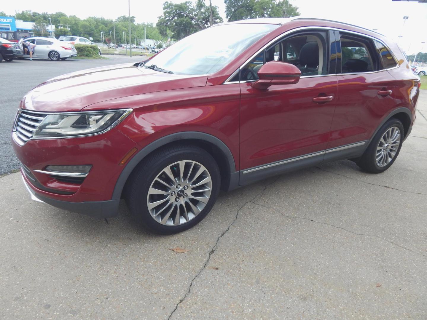 2015 Maroon /Two tone Leather Lincoln MKC FWD (5LMCJ1A9XFU) with an 2.0L L4 DOHC 16V engine, 6-Speed Automatic transmission, located at 3120 W Tennessee St, Tallahassee, FL, 32304-1002, (850) 575-6702, 30.458841, -84.349648 - Used Car Supermarket is proud to present you with this loaded immaculate 2015 Lincoln MKC with leather, Navigation and panoramic sunroof. Used Car Supermarket prides itself in offering you the finest pre-owned vehicle in Tallahassee. Used Car Supermarket has been locally family owned and operated fo- Photo#1