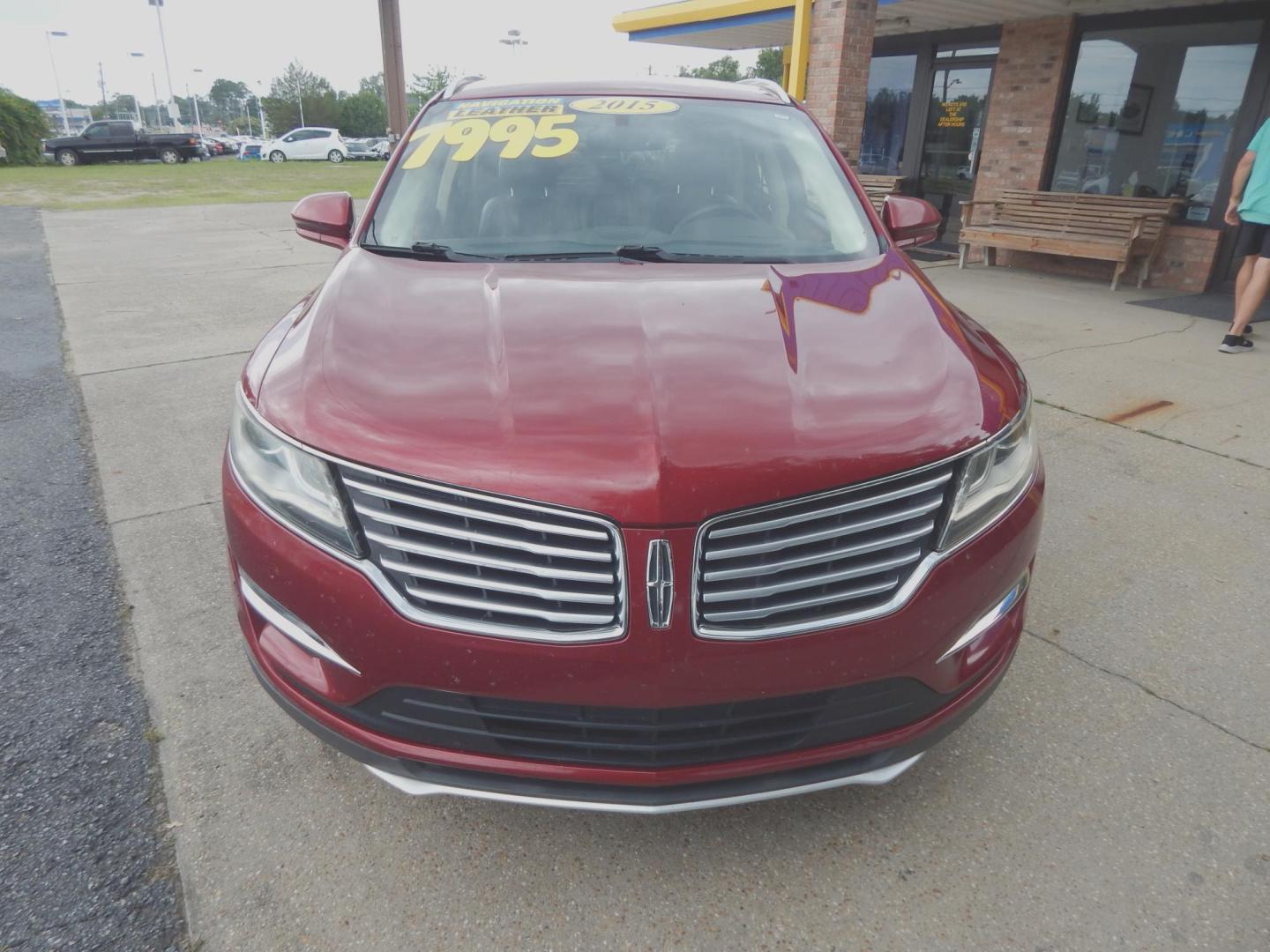 2015 Maroon /Two tone Leather Lincoln MKC FWD (5LMCJ1A9XFU) with an 2.0L L4 DOHC 16V engine, 6-Speed Automatic transmission, located at 3120 W Tennessee St, Tallahassee, FL, 32304-1002, (850) 575-6702, 30.458841, -84.349648 - Used Car Supermarket is proud to present you with this loaded immaculate 2015 Lincoln MKC with leather, Navigation and panoramic sunroof. Used Car Supermarket prides itself in offering you the finest pre-owned vehicle in Tallahassee. Used Car Supermarket has been locally family owned and operated fo- Photo#2