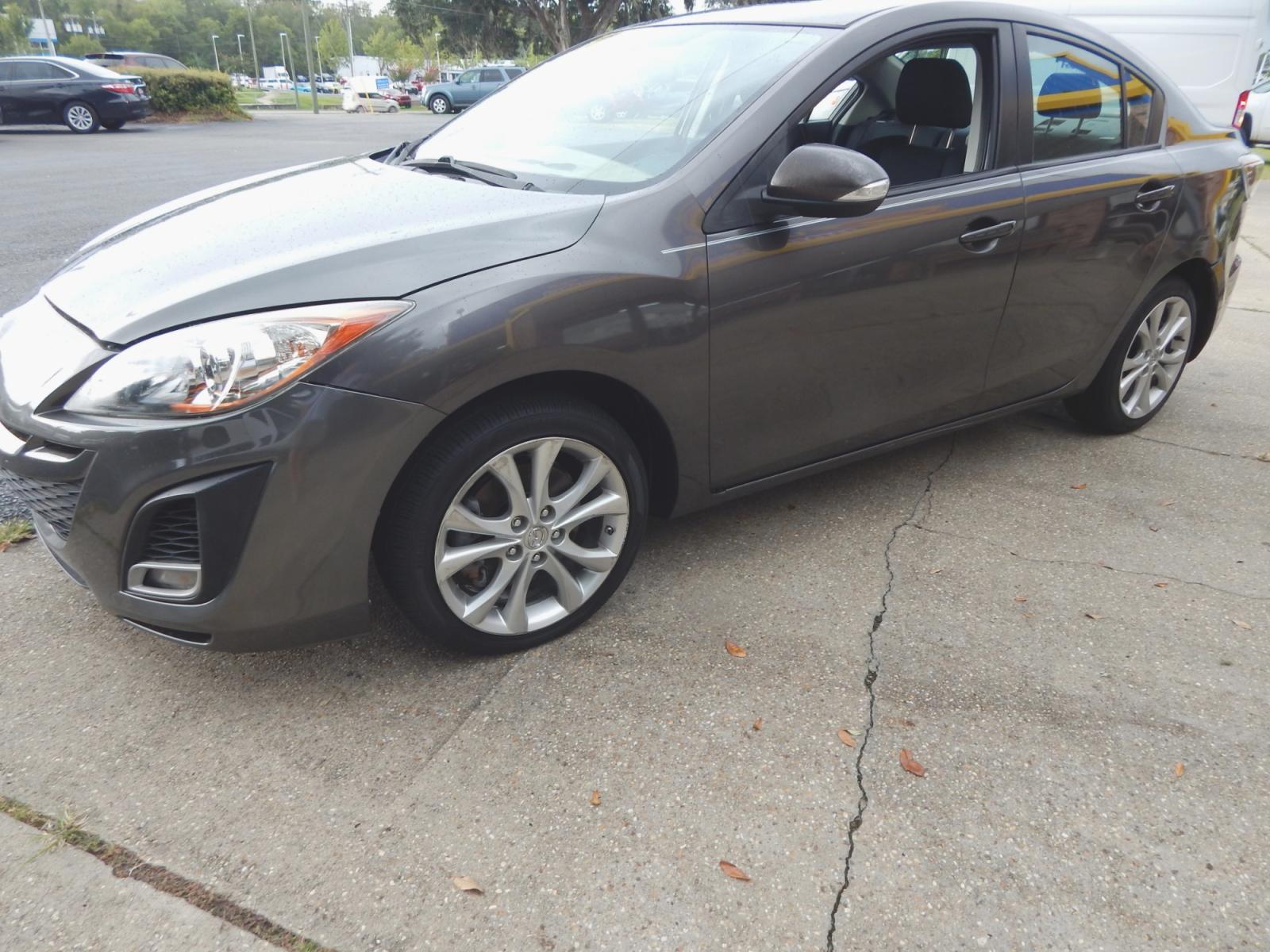 2010 Charcoal Metallic /Gray Mazda 3S sedan 3S with an 2.5l-4 cyl. engine, Automatic transmission, located at 3120 W Tennessee St, Tallahassee, FL, 32304-1002, (850) 575-6702, 30.458841, -84.349648 - Used Car Supermarket is proud to present you with this loaded immaculate 2010 Mazda 3S sedan with low miles. Used Car Supermarket prides itself in offering you the finest pre-owned vehicle in Tallahassee. Used Car Supermarket has been locally family owned and operated for over 48 years. Our 3S sedan - Photo #1