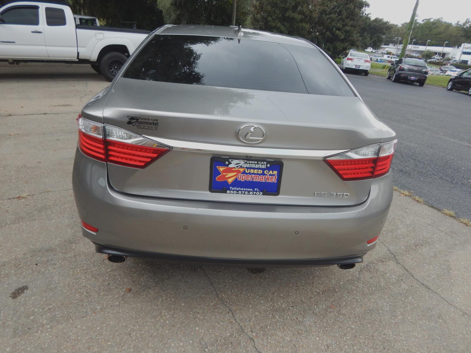 2015 Silver Metallic /Gray Leather Lexus ES 350 Sedan (JTHBK1GG6F2) with an 3.5L V6 DOHC 24V engine, 6-Speed Automatic transmission, located at 3120 W Tennessee St, Tallahassee, FL, 32304-1002, (850) 575-6702, 30.458841, -84.349648 - Used Car Supermarket is proud to present you with this loaded immaculate 2015 Lexus ES350 Luxury Sedan with leather, sunroof and low miles. Used Car Supermarket prides itself in offering you the finest pre-owned vehicle in Tallahassee. Used Car Supermarket has been locally family owned and operated - Photo #3