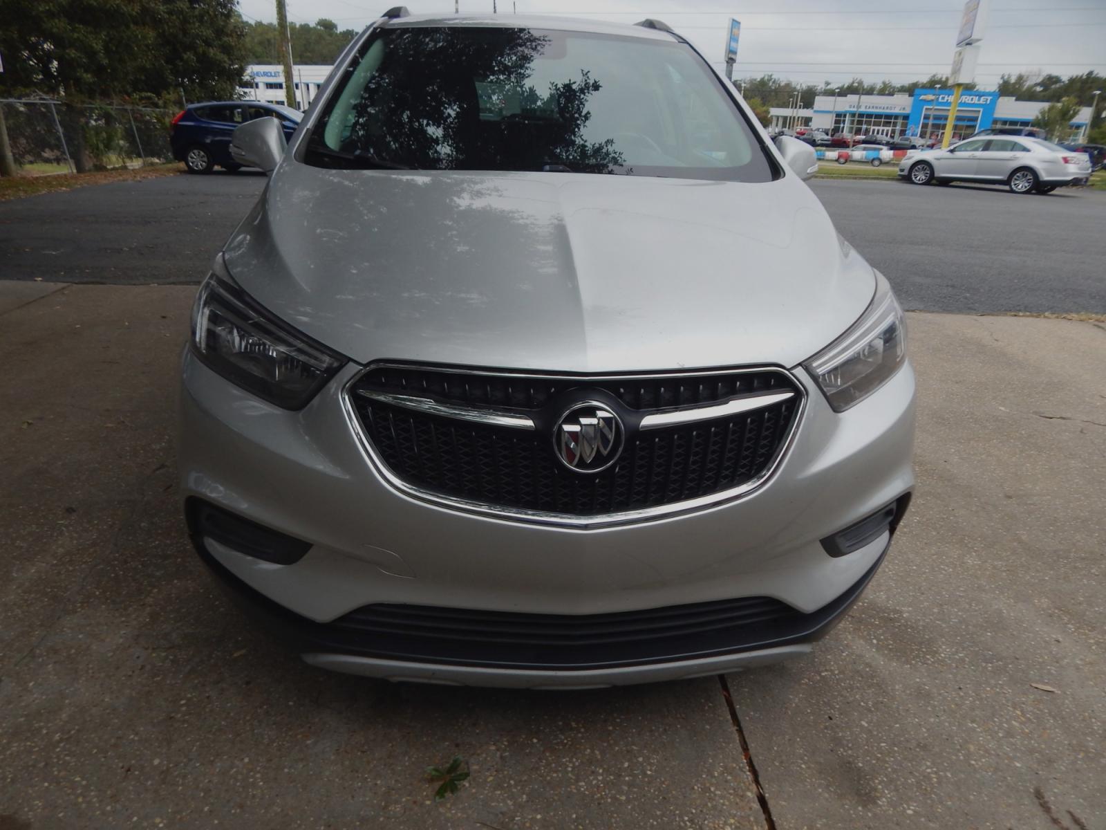 2018 Silver Metallic /Charcoal Buick Encore Preferred FWD (KL4CJASB1JB) with an 1.4L L4 DOHC 16V TURBO engine, Automatic transmission, located at 3120 W Tennessee St, Tallahassee, FL, 32304-1002, (850) 575-6702, 30.458841, -84.349648 - Used Car Supermarket is proud to present you with this loaded immaculate 2018 Buick Encore Preferred Package. Used Car Supermarket prides itself in offering you the finest pre-owned vehicle in Tallahassee. Used Car Supermarket has been locally family owned and operated for over 48 years. Our Encore - Photo #2
