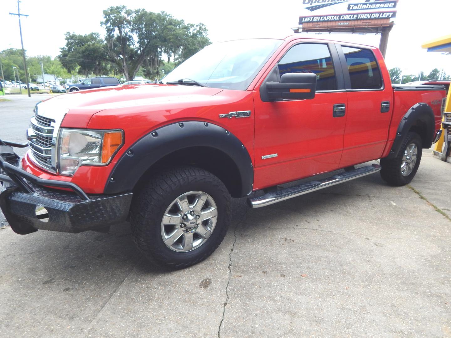 2013 Red /Gray Ford F-150 XLT (1FTFW1ET2DF) with an 3.5L Ecoboost engine, Automatic transmission, located at 3120 W Tennessee St, Tallahassee, FL, 32304-1002, (850) 575-6702, 30.458841, -84.349648 - Used Car Supermarket is proud to present you with this loaded immaculate 2013 Ford F150 Supercrew XLT 4x4 with low miles. Used Car Supermarket prides itself in offering you the finest pre-owned vehicle in Tallahassee. Used Car Supermarket has been locally family owned and operated for over 48 years - Photo#1