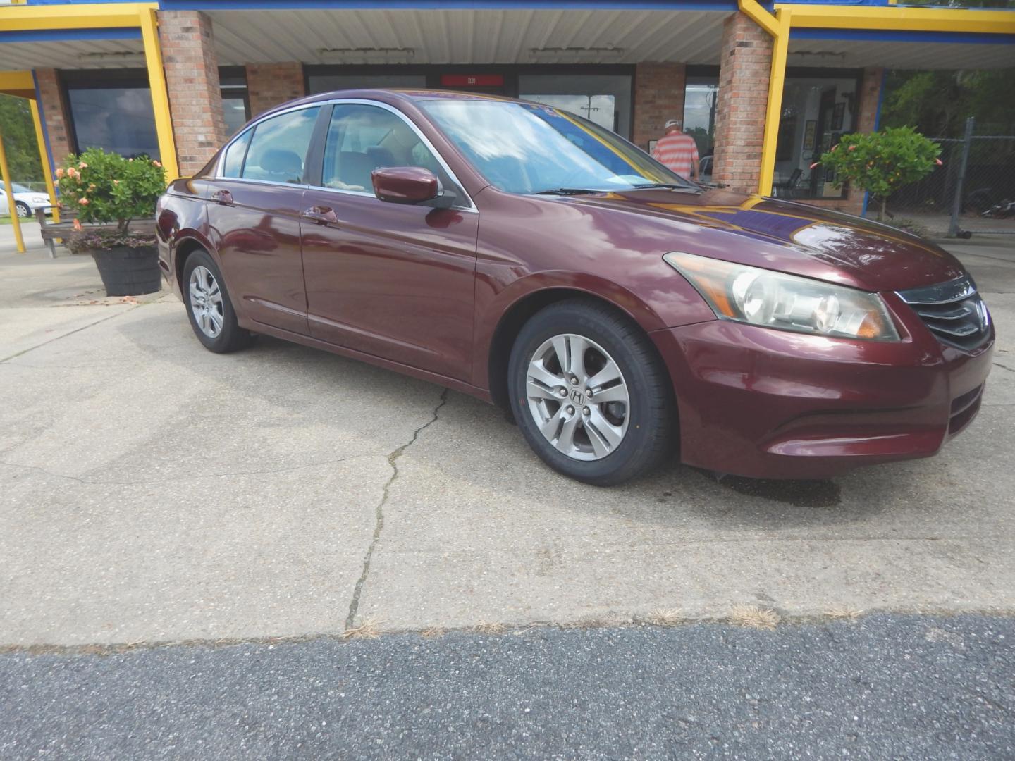 2011 Burgundy /Tan Leather Honda Accord LX-P (1HGCP2F45BA) with an 2.4L engine, Automatic transmission, located at 3120 W Tennessee St, Tallahassee, FL, 32304-1002, (850) 575-6702, 30.458841, -84.349648 - Used Car Supermarket is proud to present you with this loaded immaculate 2011 Honda Accord LX-P with leather and low miles. Used Car Supermarket prides itself in offering you the finest pre-owned vehicle in Tallahassee. Used Car Supermarket has been locally family owned and operated for over 48 year - Photo#0