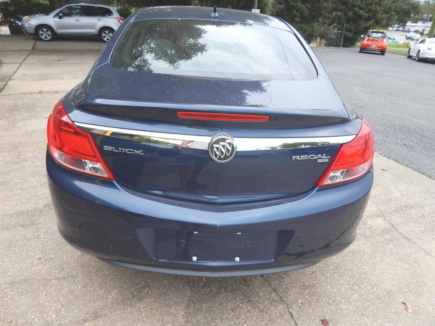 2011 Blue /Tan Leather Buick Regal CXL - 3XL (W04GR5EC3B1) with an 2.4L L4 DOHC 16V engine, 6-Speed Automatic transmission, located at 3120 W Tennessee St, Tallahassee, FL, 32304-1002, (850) 575-6702, 30.458841, -84.349648 - Used Car Supermarket is proud to present you with this loaded immaculate 2011 Buick Regal CXL3 with leather and low miles. Used Car Supermarket prides itself in offering you the finest pre-owned vehicle in Tallahassee. Used Car Supermarket has been locally family owned and operated for over 48 year - Photo#3