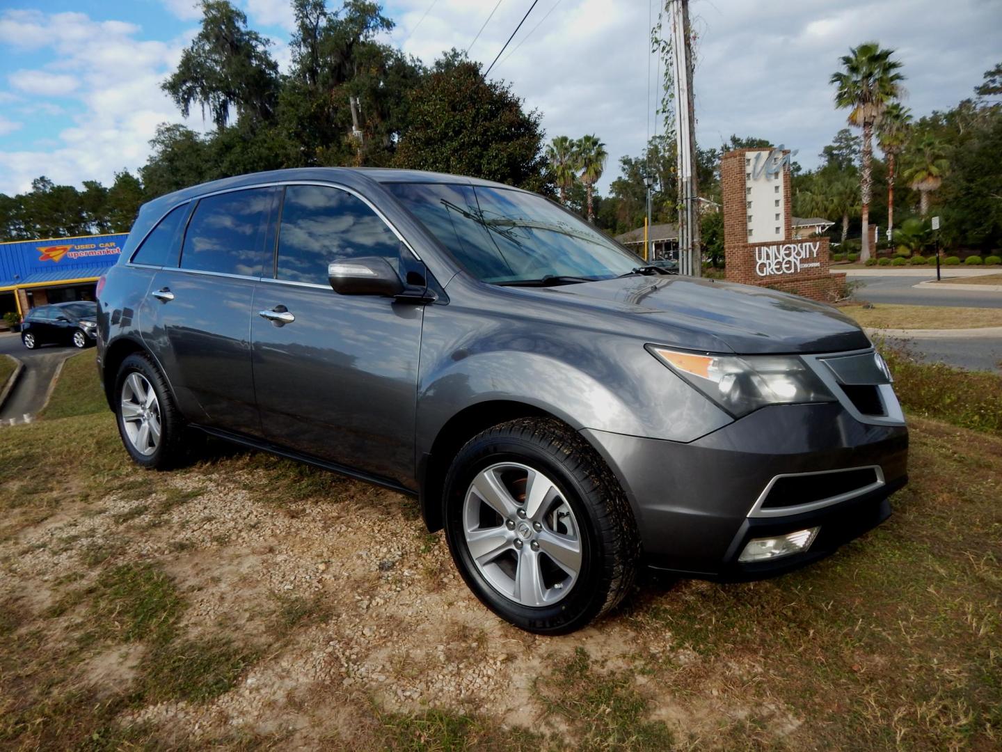 2012 Charcoal /Gray Leather Acura MDX SH-AWD (2HNYD2H25CH) with an 3.5L V6 SOHC 24V engine, Automatic transmission, located at 3120 W Tennessee St, Tallahassee, FL, 32304-1002, (850) 575-6702, 30.458841, -84.349648 - Used Car Supermarket is proud to present you with this loaded immaculate 2012 Acura MDX SH-AWD with leather, sunroof and low miles. Used Car Supermarket prides itself in offering you the finest pre-owned vehicle in Tallahassee. Used Car Supermarket has been locally family owned and operated for over - Photo#0