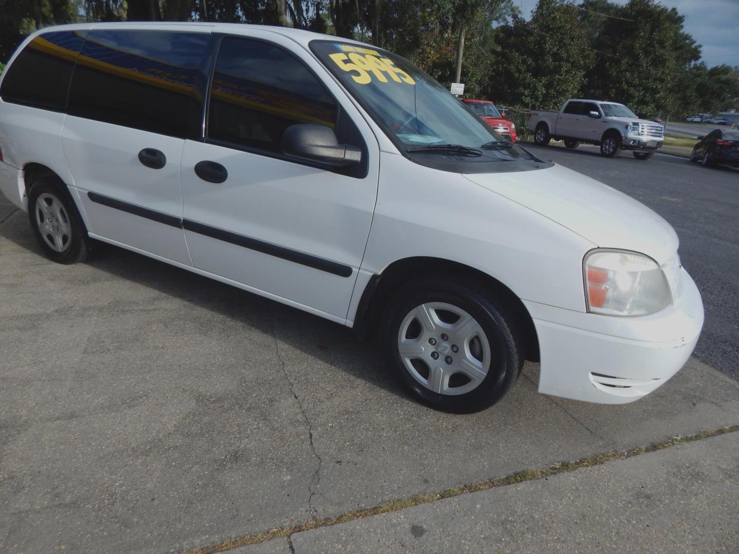 2005 White /Gray Ford Freestar S (2FMZA50685B) with an 3.9L V6 OHV 12V engine, 4-Speed Automatic Overdrive transmission, located at 3120 W Tennessee St, Tallahassee, FL, 32304-1002, (850) 575-6702, 30.458841, -84.349648 - Used Car Supermarket is proud to present you with this loaded immaculate 2005 Ford Freestar S minivan with low miles. Used Car Supermarket prides itself in offering you the finest pre-owned vehicle in Tallahassee. Used Car Supermarket has been locally family owned and operated for over 48 years. Our - Photo#1