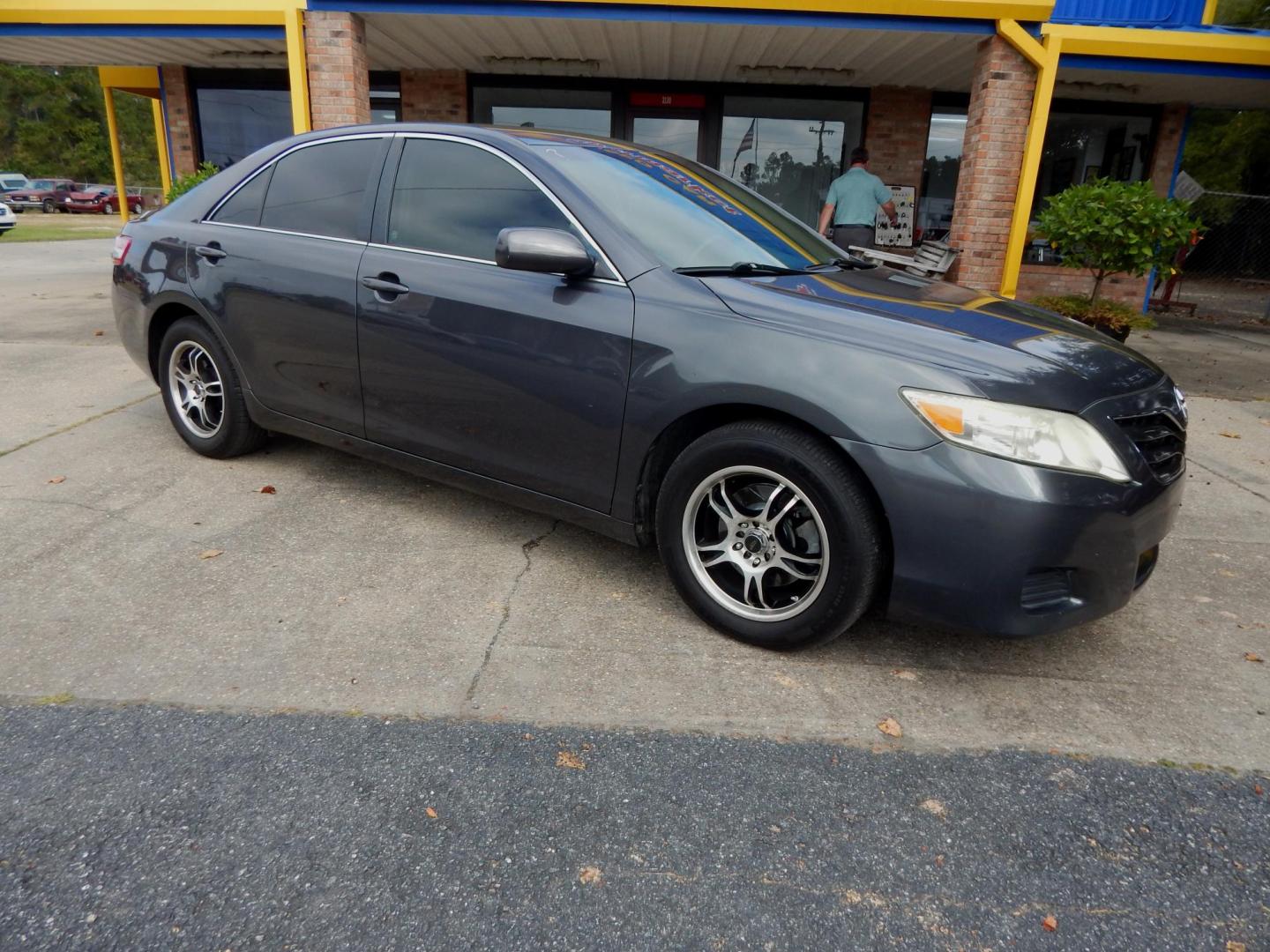 2010 Charcoal /Gray Toyota Camry LE (4T1BF3EK4AU) with an 2.5L L4 DOHC 16V engine, Automatic transmission, located at 3120 W Tennessee St, Tallahassee, FL, 32304-1002, (850) 575-6702, 30.458841, -84.349648 - Used Car Supermarket is proud to present you with this loaded immaculate 2010 Toyota Camry LE with low miles. Used Car Supermarket prides itself in offering you the finest pre-owned vehicle in Tallahassee. Used Car Supermarket has been locally family owned and operated for a half century. Our Camry - Photo#0