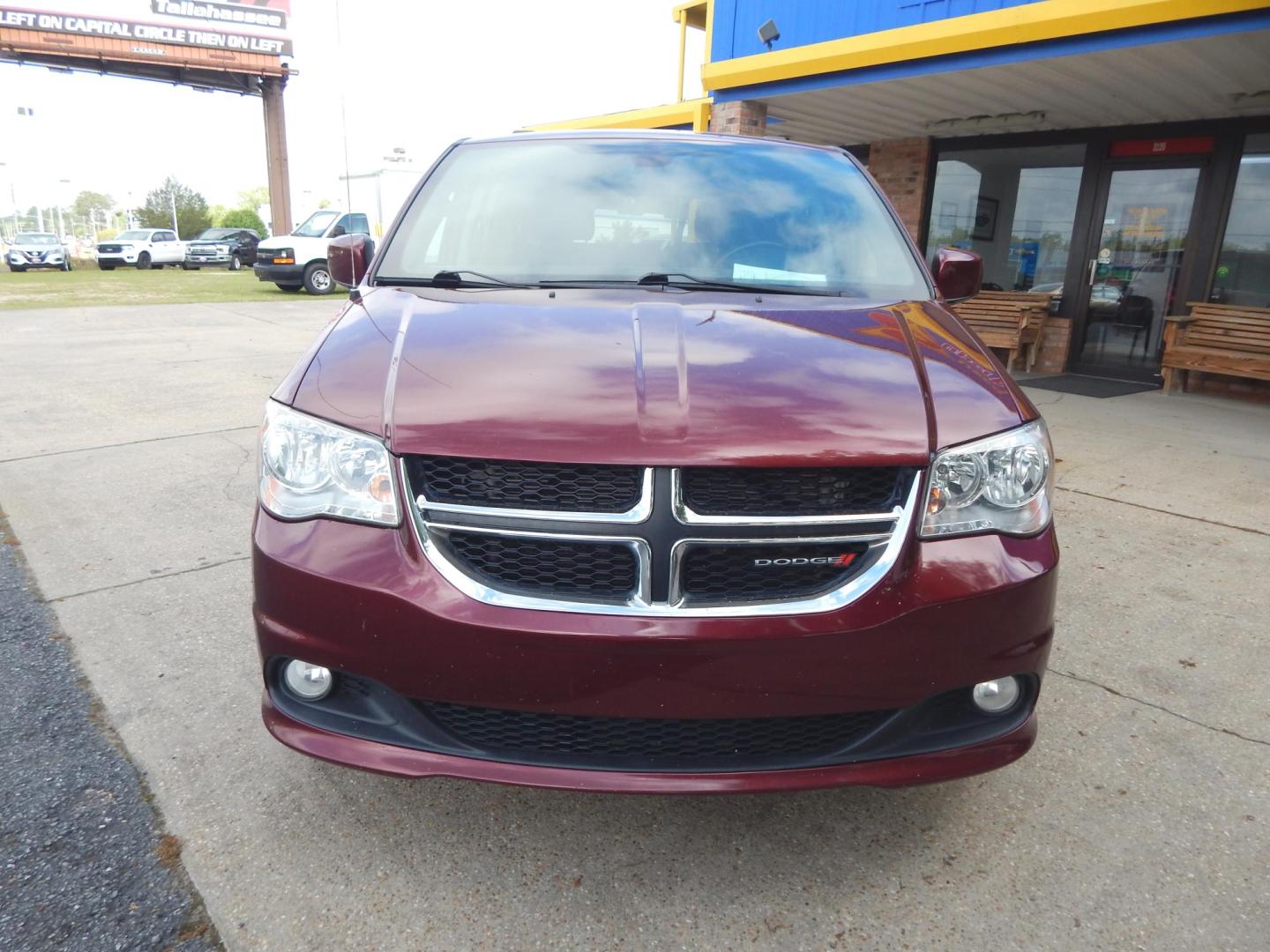2019 Maroon /Charcoal Leather Dodge Grand Caravan SXT (2C4RDGCG3KR) with an 3.6L V6 DOHC 24V engine, Automatic transmission, located at 3120 W Tennessee St, Tallahassee, FL, 32304-1002, (850) 575-6702, 30.458841, -84.349648 - We are selling this vehicle as a cash sale, as/is with no warranty. It runs and drives great and everything works, body and interior are in good shape. The check engine light is on and it has a rough idle. The price is heavily discounted so there will be no more negotiation. - Photo#2