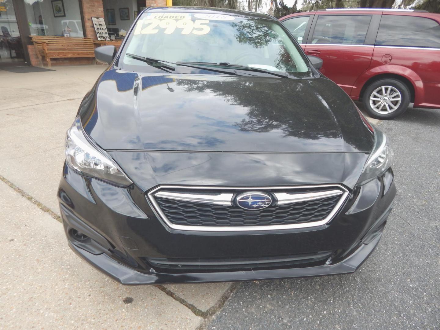 2018 Black /Tan Subaru Impreza 2.0i CVT 5-Door (4S3GTAA64J1) with an 2.0L H4 DOHC 16V engine, manual transmission, located at 3120 W Tennessee St, Tallahassee, FL, 32304-1002, (850) 575-6702, 30.458841, -84.349648 - Used Car Supermarket is proud to present you with this loaded immaculate 2018 Subaru Impreza 5 door with low miles. Used Car Supermarket prides itself in offering you the finest pre-owned vehicle in Tallahassee. Used Car Supermarket has been locally family owned and operated for over 49 years. Our I - Photo#1