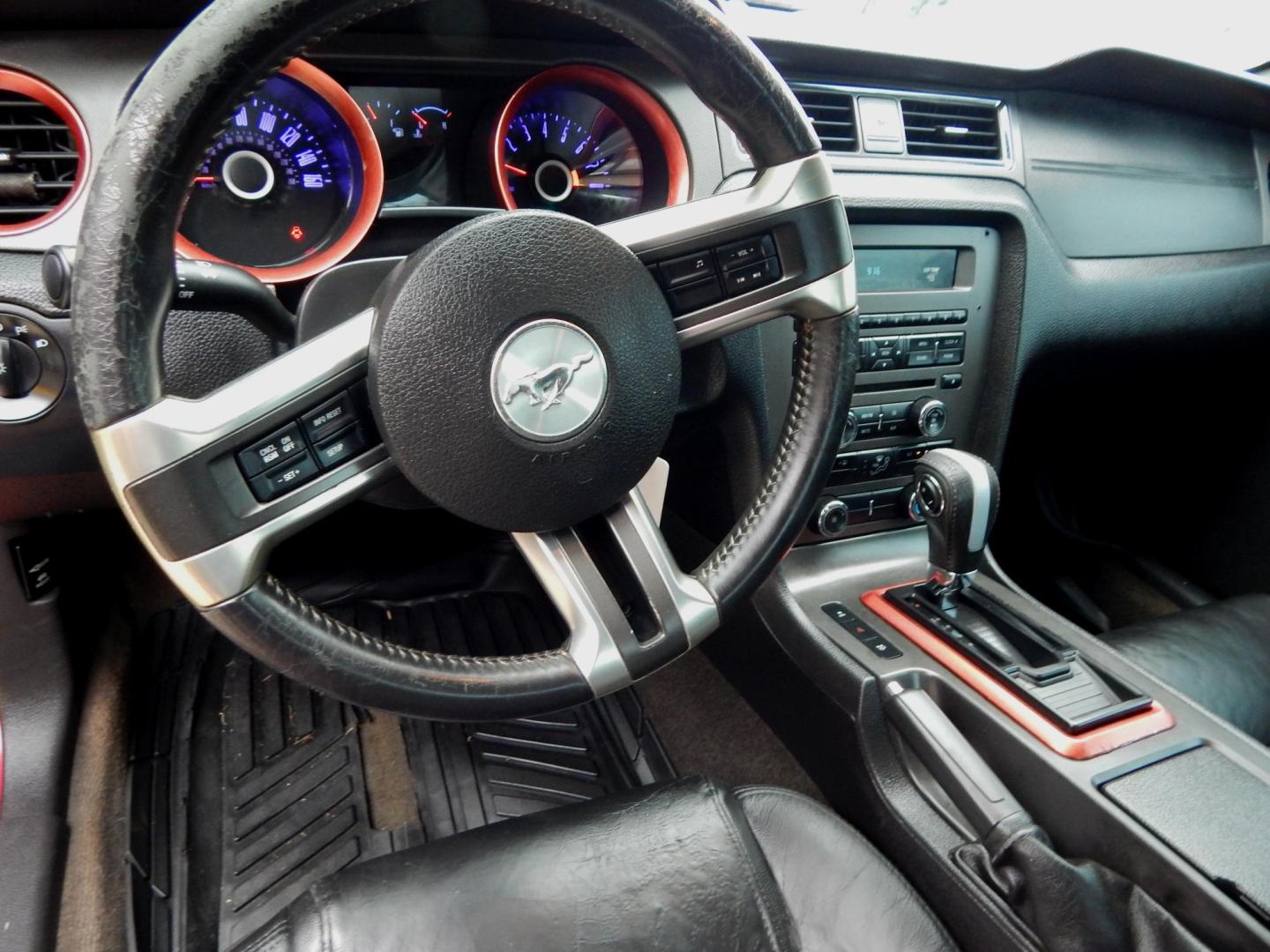 2014 Maroon /Charcoal Leather Ford Mustang V6 Coupe (1ZVBP8AM7E5) with an 3.7L V6 DOHC 24V engine, Automatic transmission, located at 3120 W Tennessee St, Tallahassee, FL, 32304-1002, (850) 575-6702, 30.458841, -84.349648 - Used Car Supermarket is proud to present you with this loaded immaculate 2014 Ford Mustang with leather. Used Car Supermarket prides itself in offering you the finest pre-owned vehicle in Tallahassee. Used Car Supermarket has been locally family owned and operated for over 49 years. Our Mustang has - Photo#4