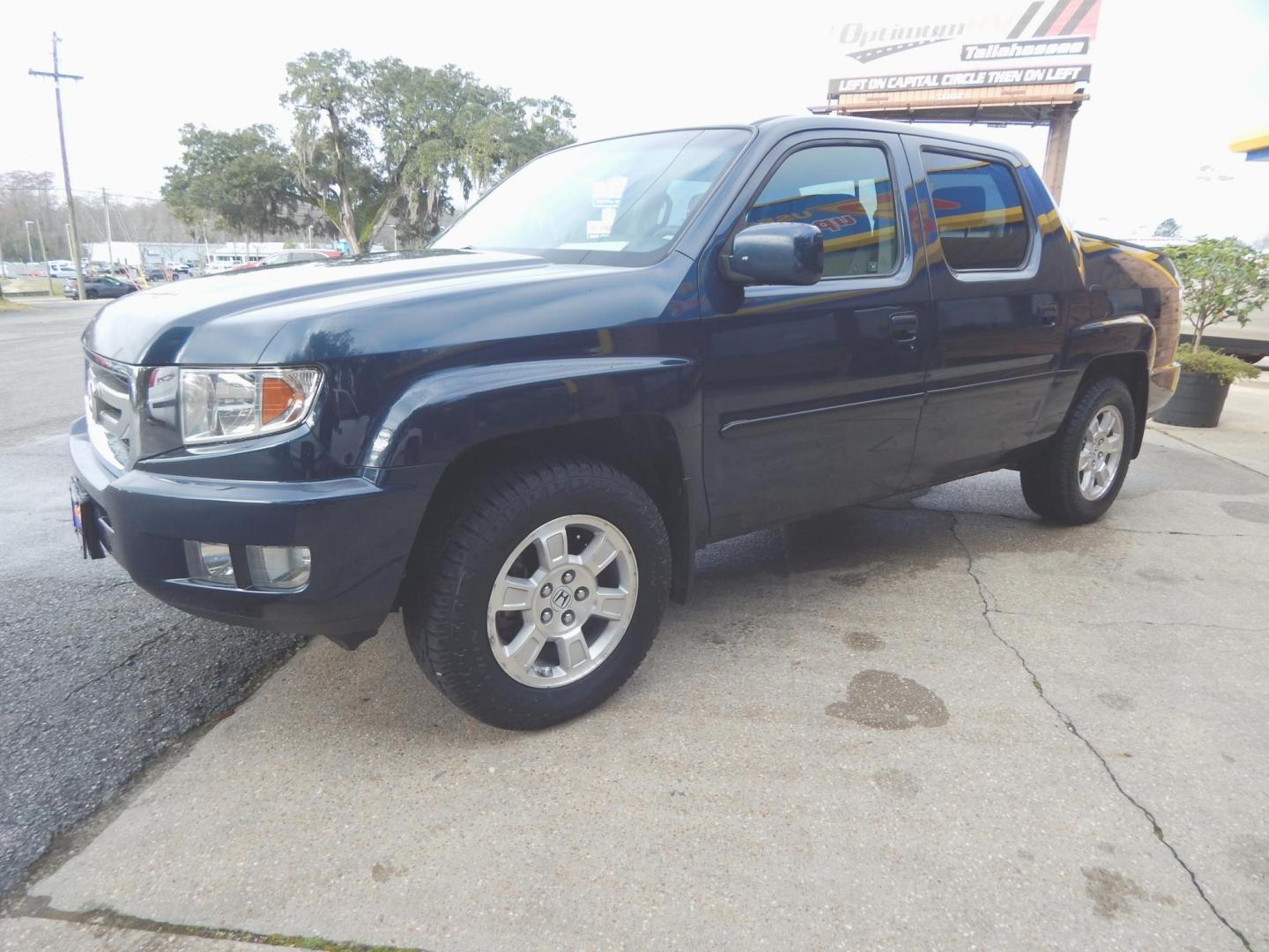 2010 Blue /Gray Honda Ridgeline RTS (5FPYK1F4XAB) with an 3.5L V6 SOHC 24V engine, Automatic transmission, located at 3120 W Tennessee St, Tallahassee, FL, 32304-1002, (850) 575-6702, 30.458841, -84.349648 - Used Car Supermarket is proud to present you with this loaded immaculate 2010 Honda Ridgeline RTS. Used Car Supermarket prides itself in offering you the finest pre-owned vehicle in Tallahassee. Used Car Supermarket has been locally family owned and operated for over 49 years. Our Encore Preferred h - Photo#1