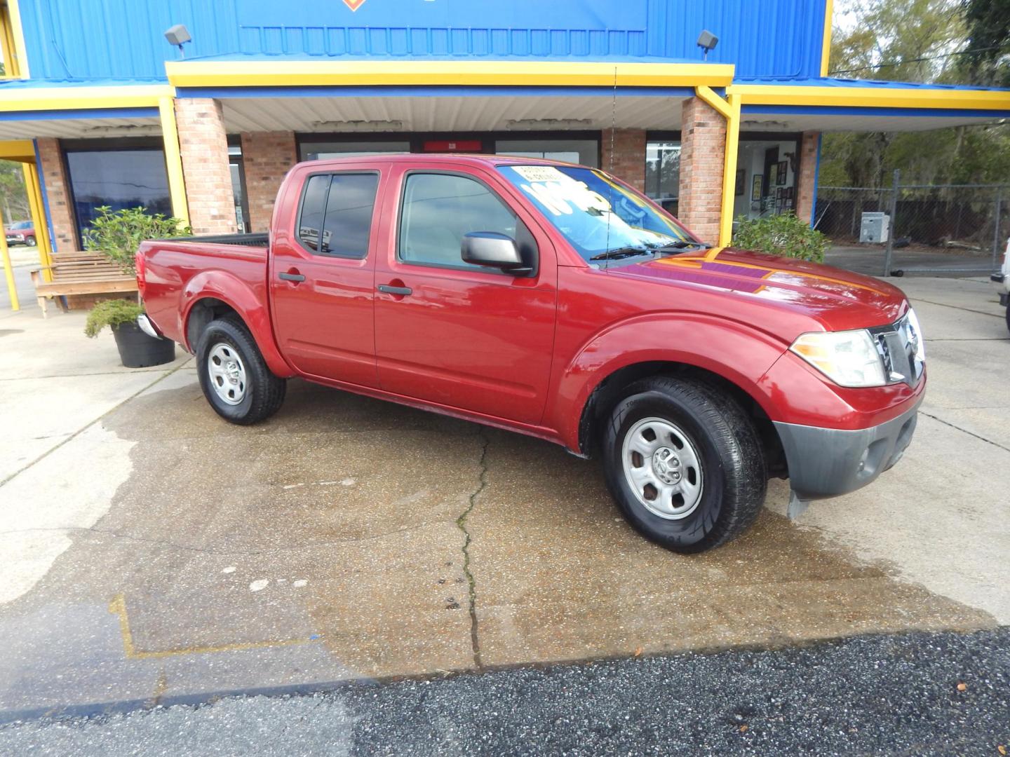 2012 Maroon /Gray Nissan Frontier S Crew Cab 2WD (1N6AD0ER8CC) with an 4.0L V6 DOHC 24V engine, Automatic transmission, located at 3120 W Tennessee St, Tallahassee, FL, 32304-1002, (850) 575-6702, 30.458841, -84.349648 - Used Car Supermarket is proud to present you with this loaded immaculate 2012 Nissan Frontier S Crew Cab. Used Car Supermarket prides itself in offering you the finest pre-owned vehicle in Tallahassee. Used Car Supermarket has been locally family owned and operated for over 49 years. Our Frontier Cr - Photo#0