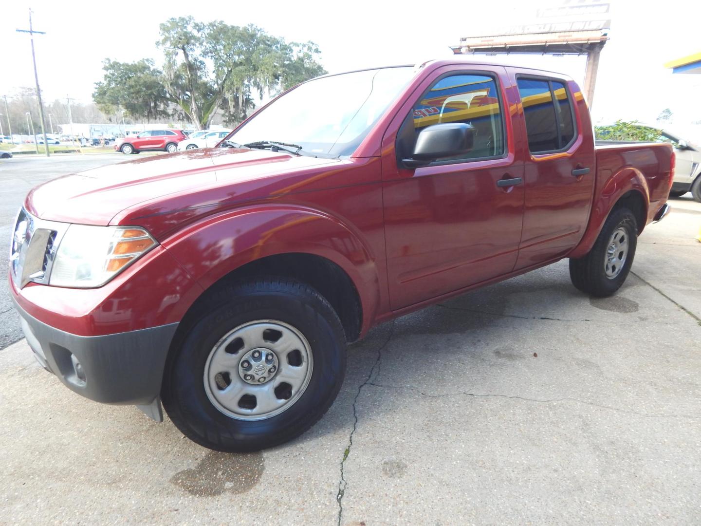 2012 Maroon /Gray Nissan Frontier S Crew Cab 2WD (1N6AD0ER8CC) with an 4.0L V6 DOHC 24V engine, Automatic transmission, located at 3120 W Tennessee St, Tallahassee, FL, 32304-1002, (850) 575-6702, 30.458841, -84.349648 - Used Car Supermarket is proud to present you with this loaded immaculate 2012 Nissan Frontier S Crew Cab. Used Car Supermarket prides itself in offering you the finest pre-owned vehicle in Tallahassee. Used Car Supermarket has been locally family owned and operated for over 49 years. Our Frontier Cr - Photo#1