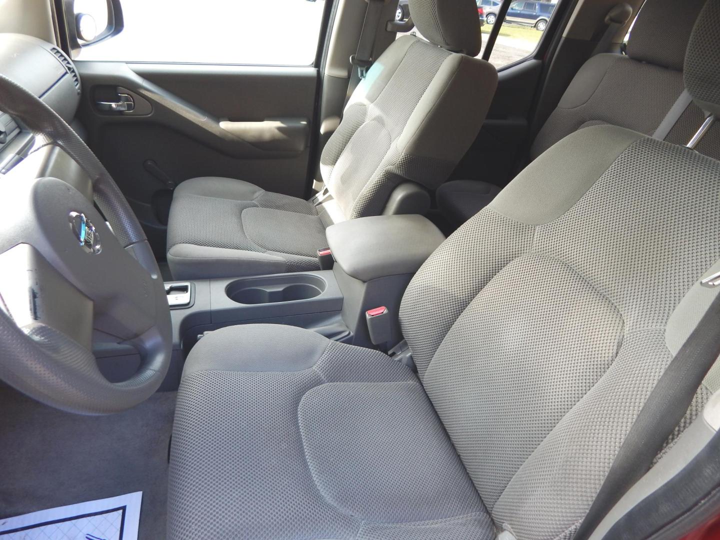 2012 Maroon /Gray Nissan Frontier S Crew Cab 2WD (1N6AD0ER8CC) with an 4.0L V6 DOHC 24V engine, Automatic transmission, located at 3120 W Tennessee St, Tallahassee, FL, 32304-1002, (850) 575-6702, 30.458841, -84.349648 - Used Car Supermarket is proud to present you with this loaded immaculate 2012 Nissan Frontier S Crew Cab. Used Car Supermarket prides itself in offering you the finest pre-owned vehicle in Tallahassee. Used Car Supermarket has been locally family owned and operated for over 49 years. Our Frontier Cr - Photo#5