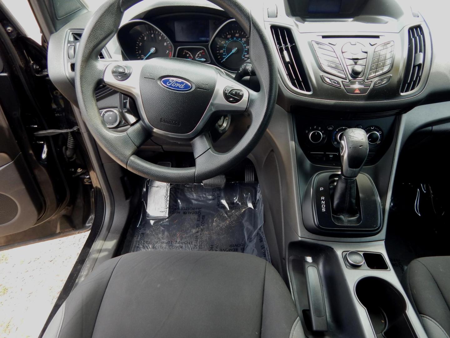 2015 Black /Charcoal Ford Escape S FWD (1FMCU0F71FU) with an 2.5L L4 DOHC 16V engine, Automatic transmission, located at 3120 W Tennessee St, Tallahassee, FL, 32304-1002, (850) 575-6702, 30.458841, -84.349648 - Photo#5