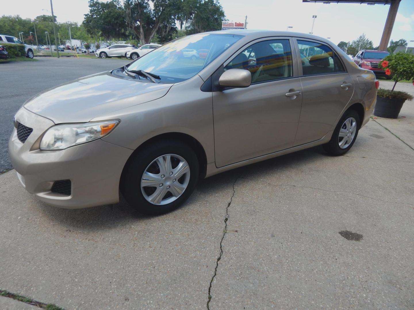 2010 Gold /Tan Toyota Corolla LE (1NXBU4EE6AZ) with an 1.8L L4 DOHC 16V engine, 4-Speed Automatic Overdrive transmission, located at 3120 W Tennessee St, Tallahassee, FL, 32304-1002, (850) 575-6702, 30.458841, -84.349648 - Used Car Supermarket is proud to present you with this loaded immaculate 2010 Toyota Corolla Sedan LE. Used Car Supermarket prides itself in offering you the finest pre-owned vehicle in Tallahassee. Used Car Supermarket has been locally family owned and operated for over a half century. Our Corolla - Photo#1