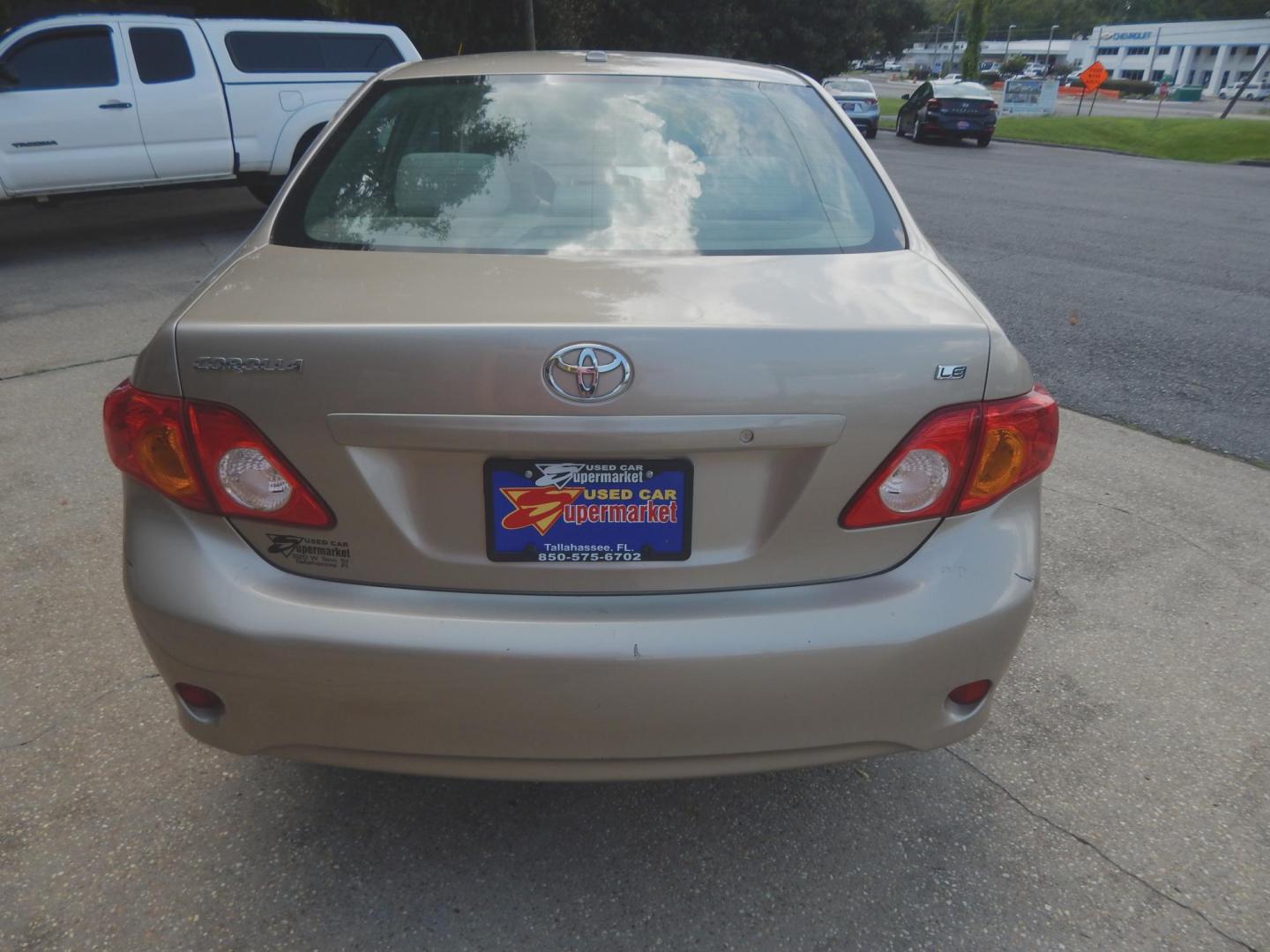 2010 Gold /Tan Toyota Corolla LE (1NXBU4EE6AZ) with an 1.8L L4 DOHC 16V engine, 4-Speed Automatic Overdrive transmission, located at 3120 W Tennessee St, Tallahassee, FL, 32304-1002, (850) 575-6702, 30.458841, -84.349648 - Used Car Supermarket is proud to present you with this loaded immaculate 2010 Toyota Corolla Sedan LE. Used Car Supermarket prides itself in offering you the finest pre-owned vehicle in Tallahassee. Used Car Supermarket has been locally family owned and operated for over a half century. Our Corolla - Photo#2