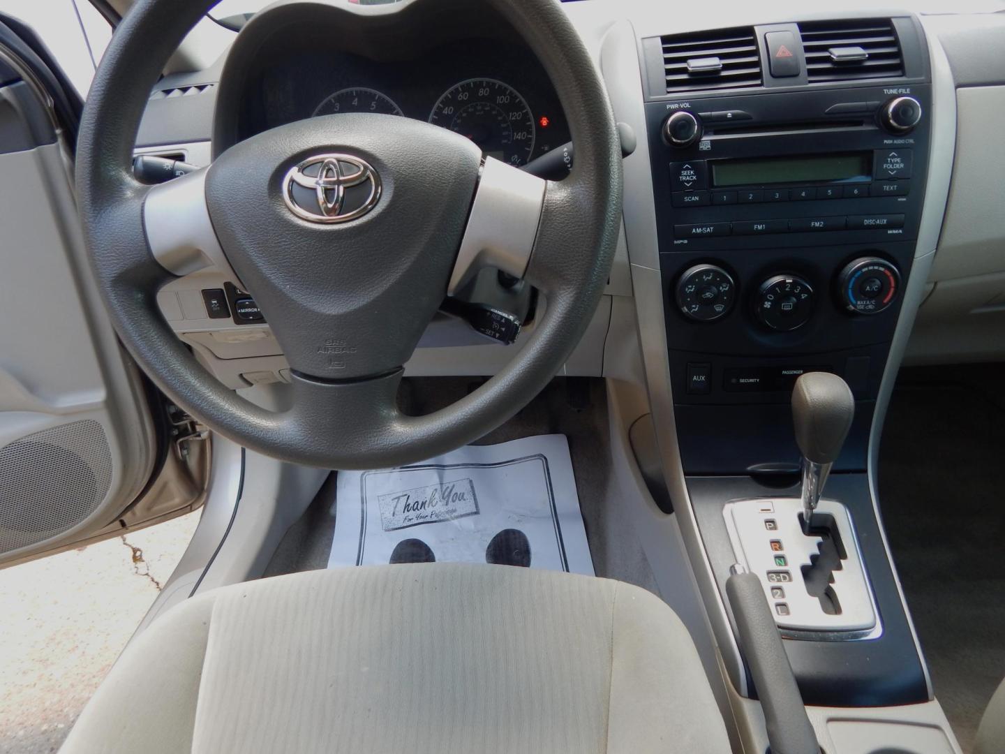 2010 Gold /Tan Toyota Corolla LE (1NXBU4EE6AZ) with an 1.8L L4 DOHC 16V engine, 4-Speed Automatic Overdrive transmission, located at 3120 W Tennessee St, Tallahassee, FL, 32304-1002, (850) 575-6702, 30.458841, -84.349648 - Used Car Supermarket is proud to present you with this loaded immaculate 2010 Toyota Corolla Sedan LE. Used Car Supermarket prides itself in offering you the finest pre-owned vehicle in Tallahassee. Used Car Supermarket has been locally family owned and operated for over a half century. Our Corolla - Photo#3