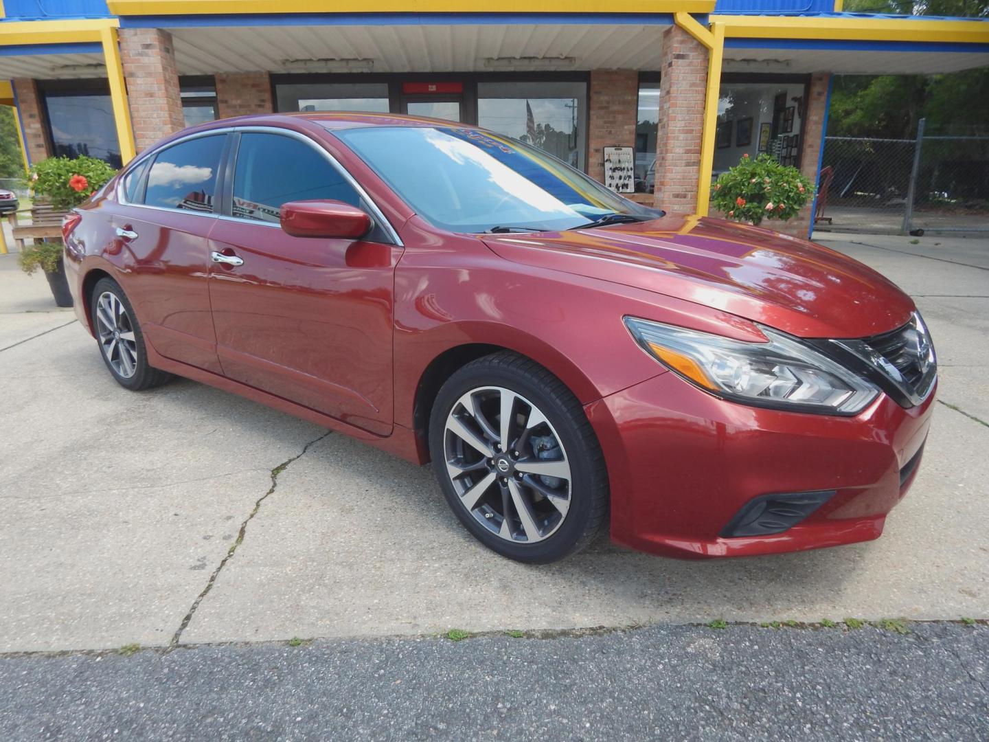 2016 Maroon /Charcoal Nissan Altima 2.5 SR (1N4AL3AP6GN) with an 2.5L L4 DOHC 16V engine, CVT transmission, located at 3120 W Tennessee St, Tallahassee, FL, 32304-1002, (850) 575-6702, 30.458841, -84.349648 - Photo#0