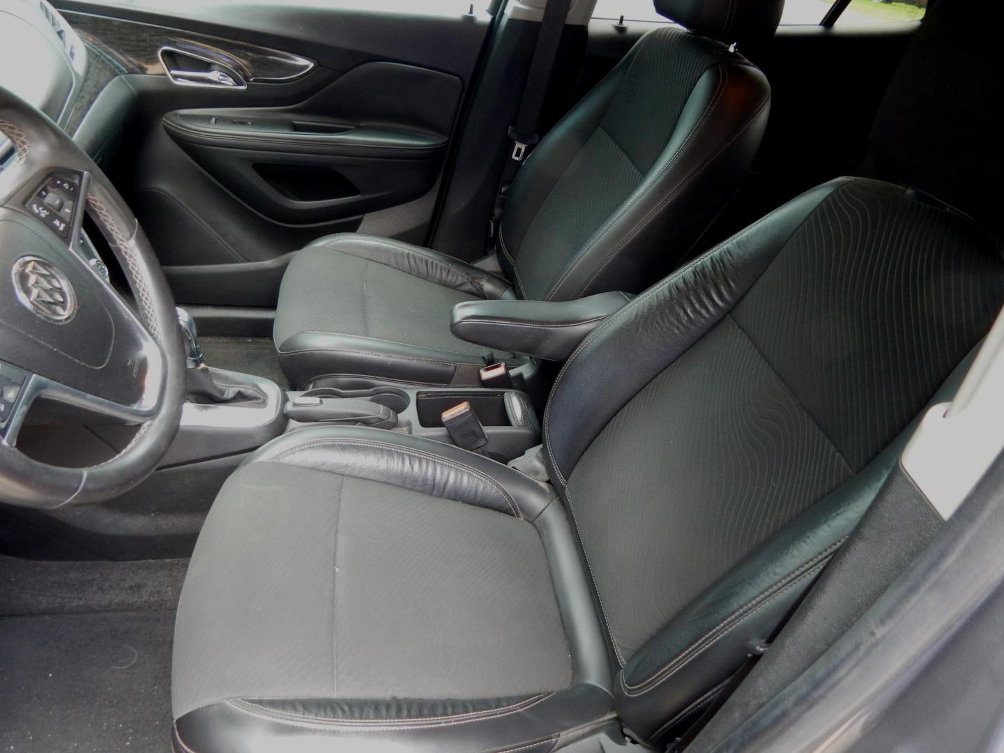 2013 Gray /Charcoal Leather/cloth Buick Encore Convenience FWD (KL4CJBSB6DB) with an 1.4L L4 DOHC 16V TURBO engine, Automatic transmission, located at 3120 W Tennessee St, Tallahassee, FL, 32304-1002, (850) 575-6702, 30.458841, -84.349648 - Used Car Supermarket is proud to present you with this loaded immaculate 2013 Buick Encore Convenience with leather/cloth and low miles . Used Car Supermarket prides itself in offering you the finest pre-owned vehicle in Tallahassee. Used Car Supermarket has been locally family owned and operated fo - Photo#5