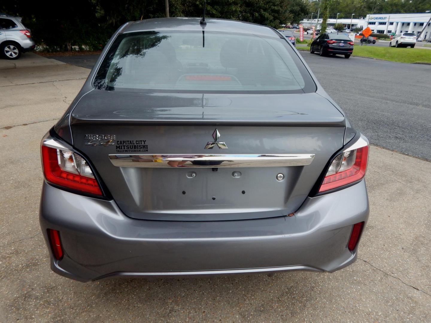 2022 Silver Metallic /Gray Mitsubishi Mirage G4 ES (ML32FUFJ1NH) with an 1.2L L3 DOHC engine, manual transmission, located at 3120 W Tennessee St, Tallahassee, FL, 32304-1002, (850) 575-6702, 30.458841, -84.349648 - Used Car Supermarket is proud to present you with this loaded immaculate 2022 Mitsubishi Mirage ES sedan with low miles. Used Car Supermarket prides itself in offering you the finest pre-owned vehicle in Tallahassee. Used Car Supermarket has been locally family owned and operated for over 50 years. - Photo#2