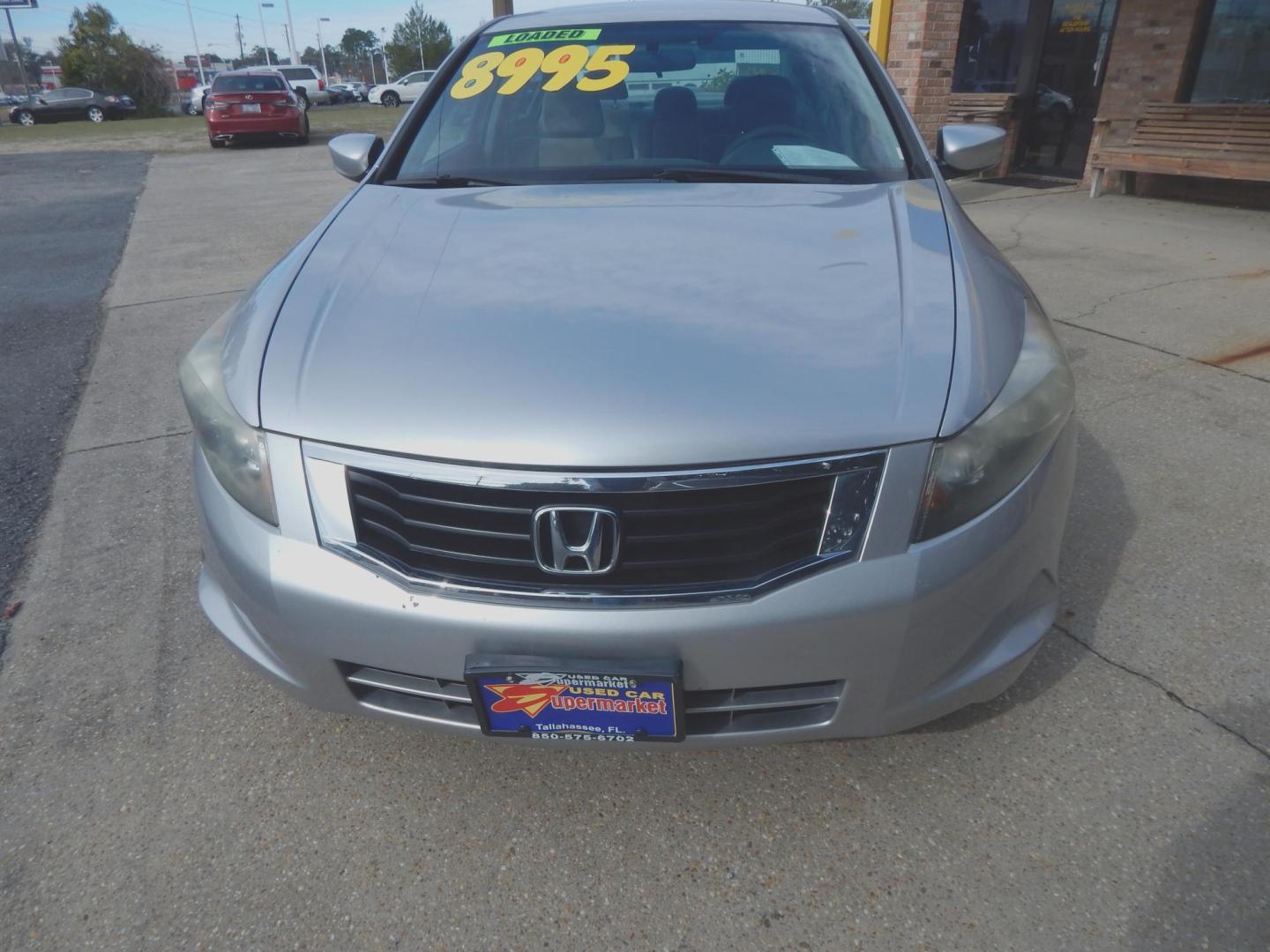 2010 Silver Metallic /Gray Honda Accord LX-P Sedan AT (1HGCP2F44AA) with an 2.4L L4 DOHC 16V engine, Automatic transmission, located at 3120 W Tennessee St, Tallahassee, FL, 32304-1002, (850) 575-6702, 30.458841, -84.349648 - Used Car Supermarket is proud to present you with this loaded immaculate 2010 Honda Accord LX-P sedan. Used Car Supermarket prides itself in offering you the finest pre-owned vehicle in Tallahassee. Used Car Supermarket has been locally family owned and operated for over a half century. Our Accord L - Photo#2