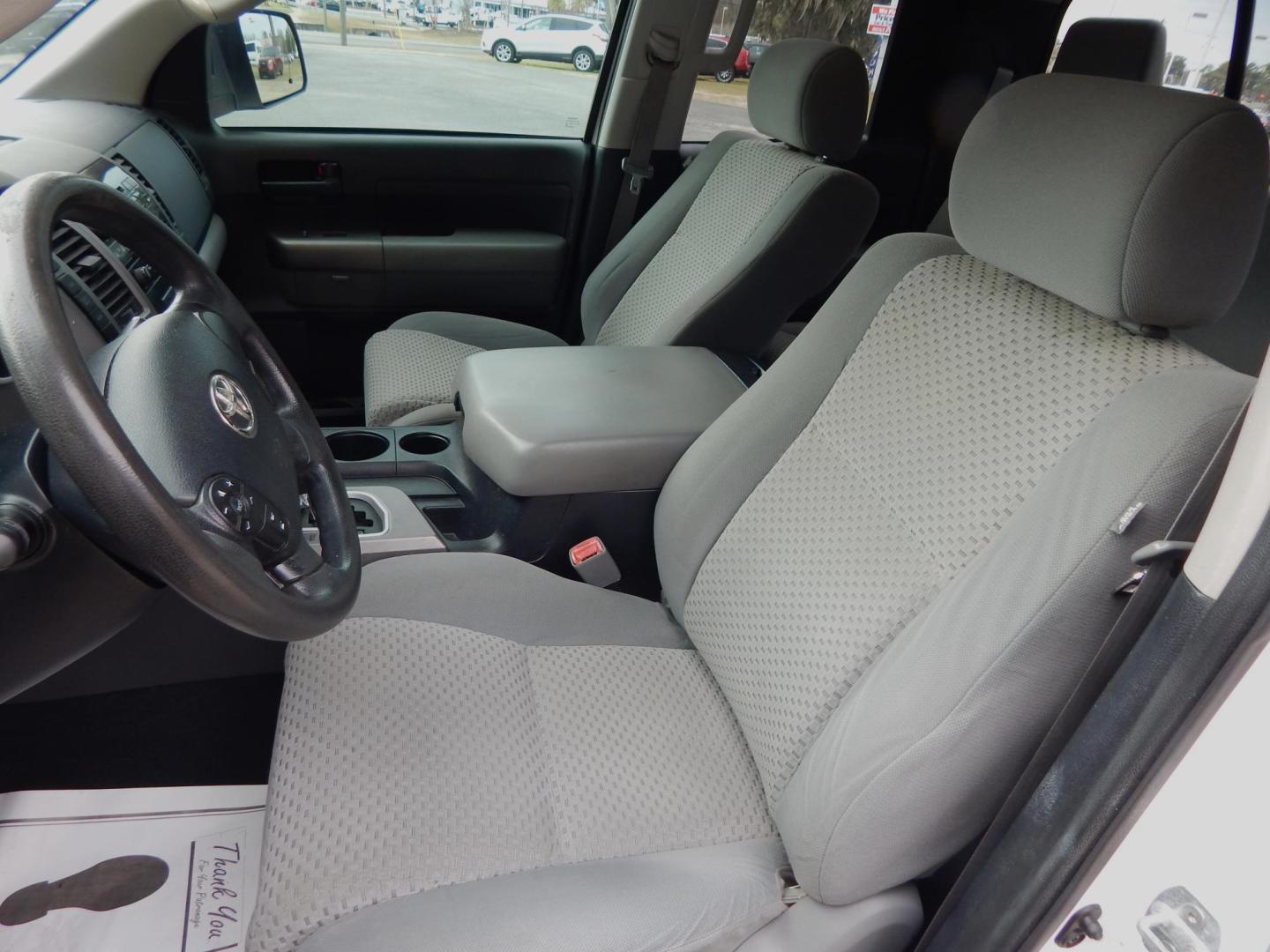 2012 White /Gray Toyota Tundra Base (5TFRM5F11CX) with an V-8 engine, Automatic transmission, located at 3120 W Tennessee St, Tallahassee, FL, 32304-1002, (850) 575-6702, 30.458841, -84.349648 - Used Car Supermarket is proud to present you with this loaded immaculate 2012 Toyota Tundra Double Cab V8. Used Car Supermarket prides itself in offering you the finest pre-owned vehicle in Tallahassee. Used Car Supermarket has been locally family owned and operated for over a half century. Our Tund - Photo#5