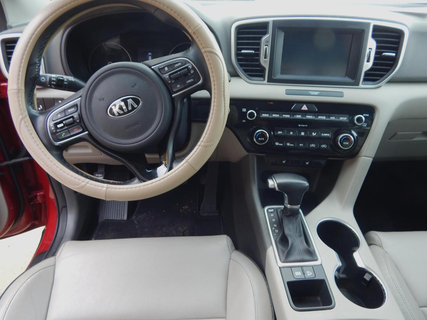 2018 Maroon /Gray Leather Kia Sportage EX FWD (KNDPN3AC8J7) with an 2.4L V6 DOHC 24V engine, Automatic transmission, located at 3120 W Tennessee St, Tallahassee, FL, 32304-1002, (850) 575-6702, 30.458841, -84.349648 - Used Car Supermarket is proud to present you with this loaded immaculate 2018 Kia Sportage EX with leather and great miles. Used Car Supermarket prides itself in offering you the finest pre-owned vehicle in Tallahassee. Used Car Supermarket has been locally family owned and operated for over 50 year - Photo#3