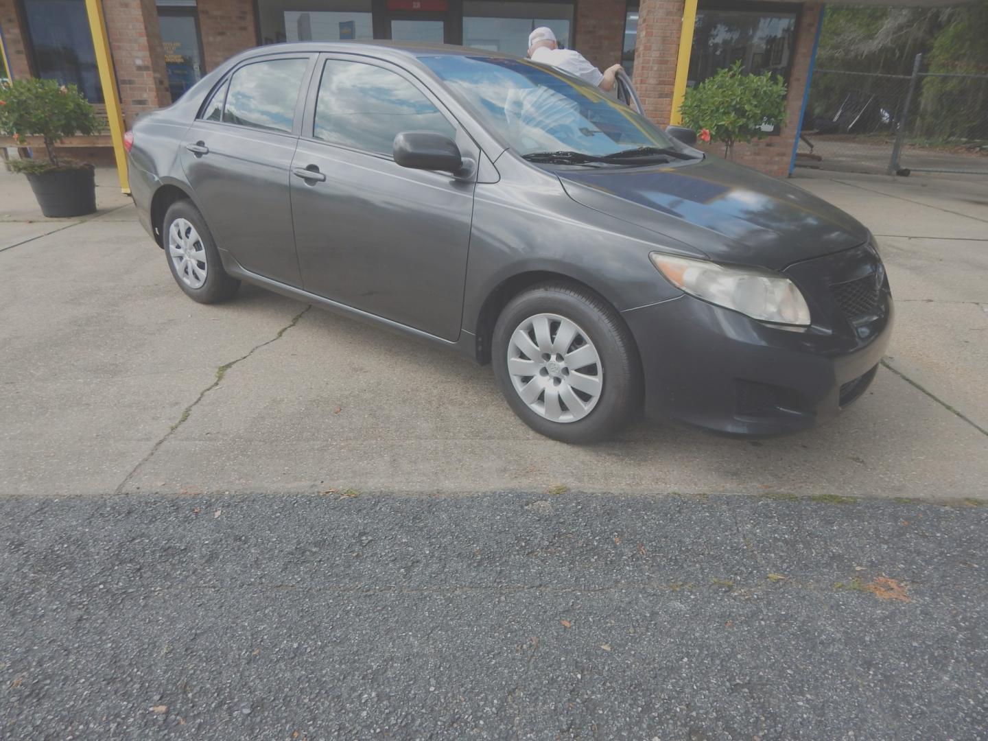 2010 Charcoal /Gray Toyota Corolla LE (JTDBU4EE2A9) with an 1.8L L4 DOHC 16V engine, 4-Speed Automatic transmission, located at 3120 W Tennessee St, Tallahassee, FL, 32304-1002, (850) 575-6702, 30.458841, -84.349648- Photo#0