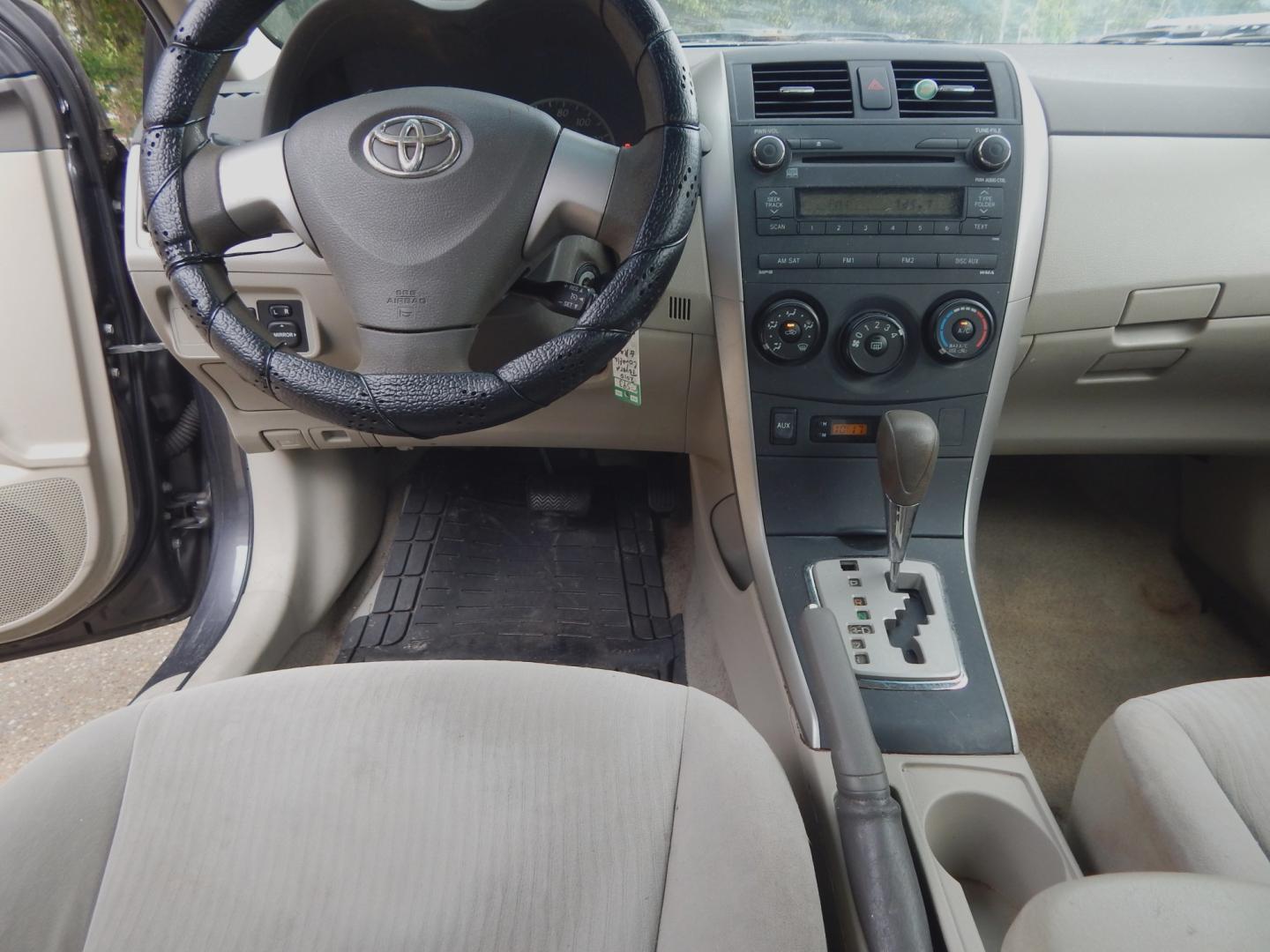 2010 Charcoal /Gray Toyota Corolla LE (JTDBU4EE2A9) with an 1.8L L4 DOHC 16V engine, 4-Speed Automatic transmission, located at 3120 W Tennessee St, Tallahassee, FL, 32304-1002, (850) 575-6702, 30.458841, -84.349648- Photo#4