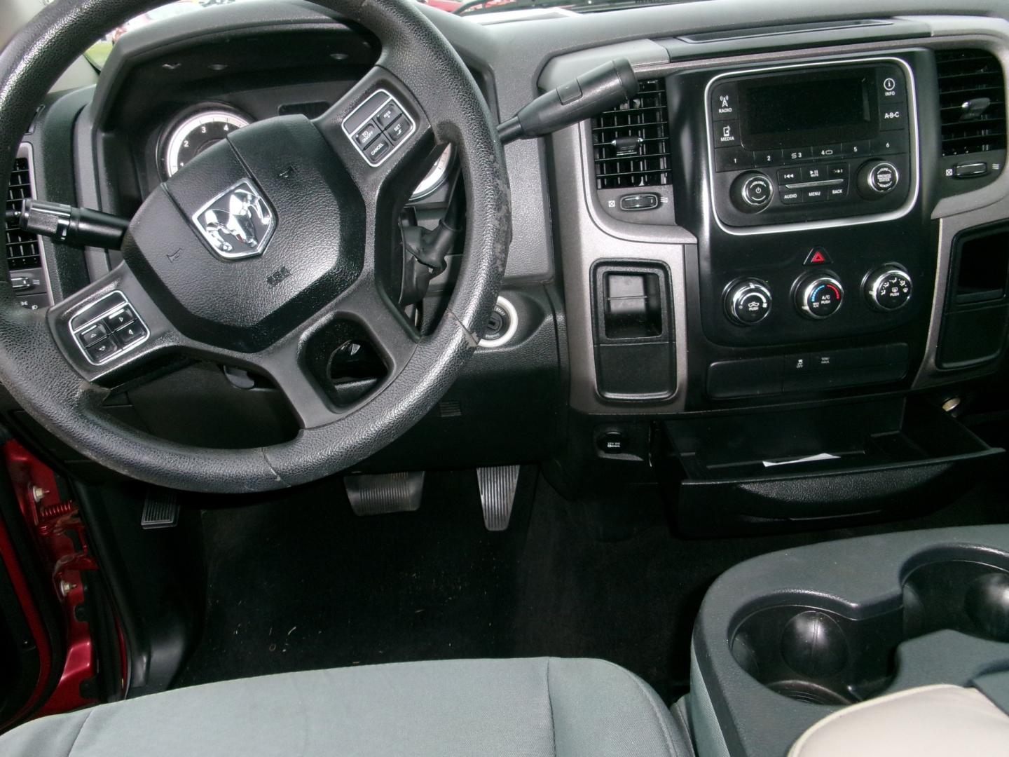 2014 Maroon /Gray RAM 1500 Express Crew Cab (3C6RR6KT7EG) with an 5.7L V8 OHV 16V engine, Automatic transmission, located at 3120 W Tennessee St, Tallahassee, FL, 32304-1002, (850) 575-6702, 30.458841, -84.349648 - Used Car Supermarket is proud to present you with this loaded immaculate 2014 Ram 1500 Crew Cab Express 5.7L with low miles. Used Car Supermarket prides itself in offering you the finest pre-owned vehicle in Tallahassee. Used Car Supermarket has been locally family owned and operated for over 50 ye- Photo#7