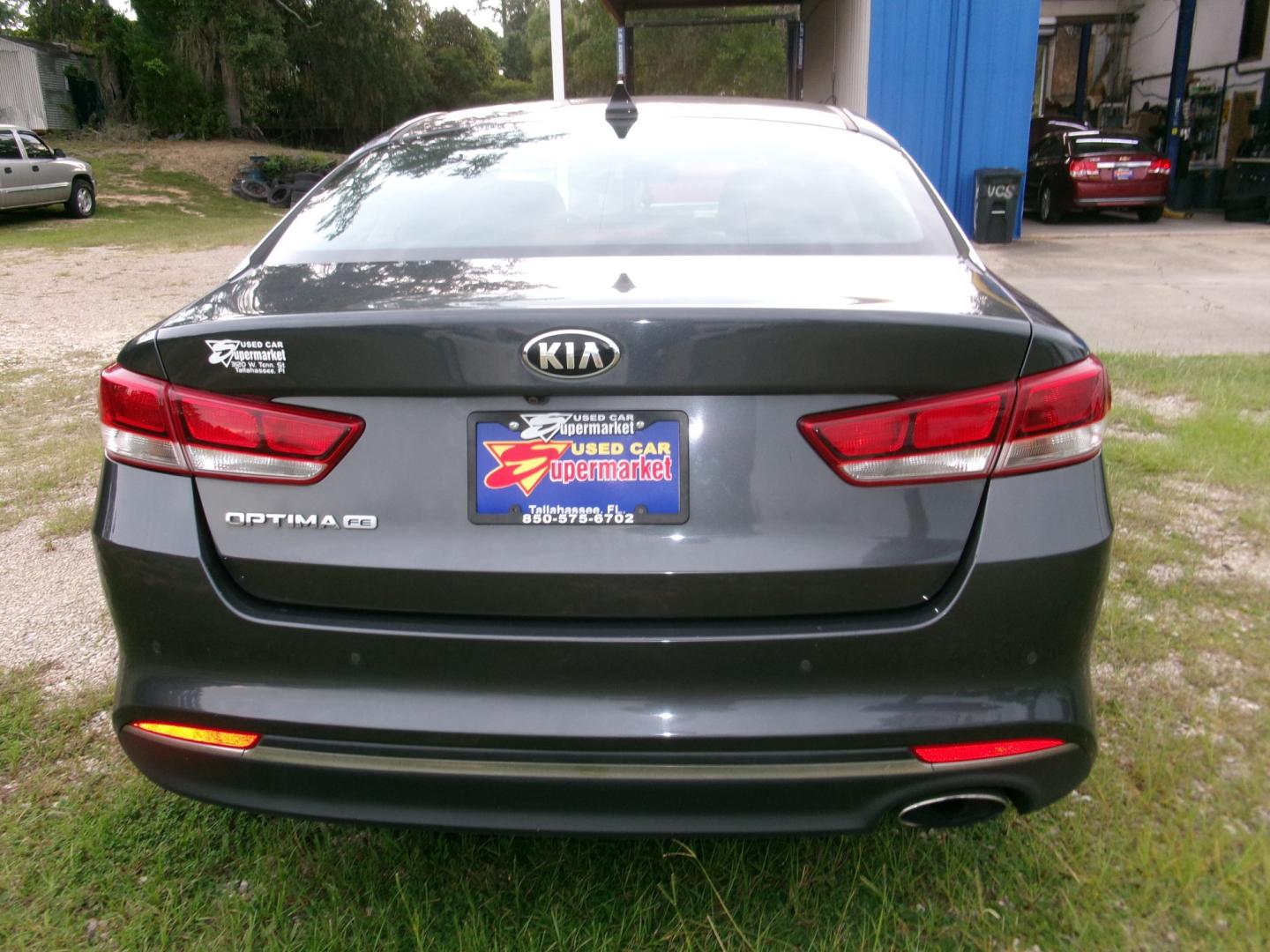 2018 Charcoal /Gray KIA Optima LX LX (KNAGTUL39J5) with an 2.4L L4 DOHC 16V engine, Automatic transmission, located at 3120 W Tennessee St, Tallahassee, FL, 32304-1002, (850) 575-6702, 30.458841, -84.349648 - Used Car Supermarket is proud to present you with this loaded immaculate 2018 Kia Optima LX. Used Car Supermarket prides itself in offering you the finest pre-owned vehicle in Tallahassee. Used Car Supermarket has been locally family owned and operated for over 50 years. Our Optima LX has been servi- Photo#3