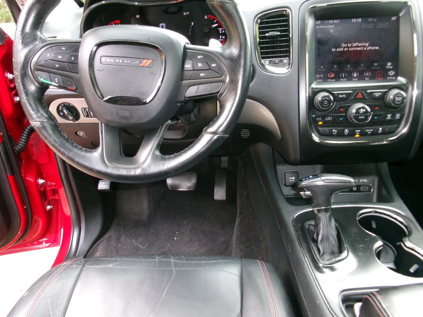 2018 Red /Charcoal Leather Dodge Durango GT 2WD (1C4RDHDG2JC) with an 3.6L V6 DOHC 24V engine, Automatic transmission, located at 3120 W Tennessee St, Tallahassee, FL, 32304-1002, (850) 575-6702, 30.458841, -84.349648 - Used Car Supermarket is proud to present you with this loaded immaculate 2018 Dodge Durango GT with leather, sunroof, Navigation and low miles. Used Car Supermarket prides itself in offering you the finest pre-owned vehicle in Tallahassee. Used Car Supermarket has been locally family owned and opera- Photo#11