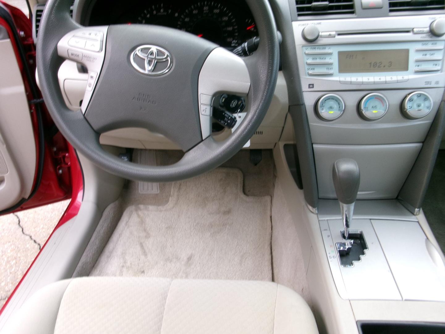2007 Red /Tan Toyota Camry LE V6 (4T1BK46K17U) with an 3.5L V6 DOHC 24V engine, Automatic transmission, located at 3120 W Tennessee St, Tallahassee, FL, 32304-1002, (850) 575-6702, 30.458841, -84.349648 - Used Car Supermarket is proud to present you with this loaded immaculate 2007 Toyota Camry LE V6 with low miles. Used Car Supermarket prides itself in offering you the finest pre-owned vehicle in Tallahassee. Used Car Supermarket has been locally family owned and operated for over 50 years. Our Camr- Photo#8