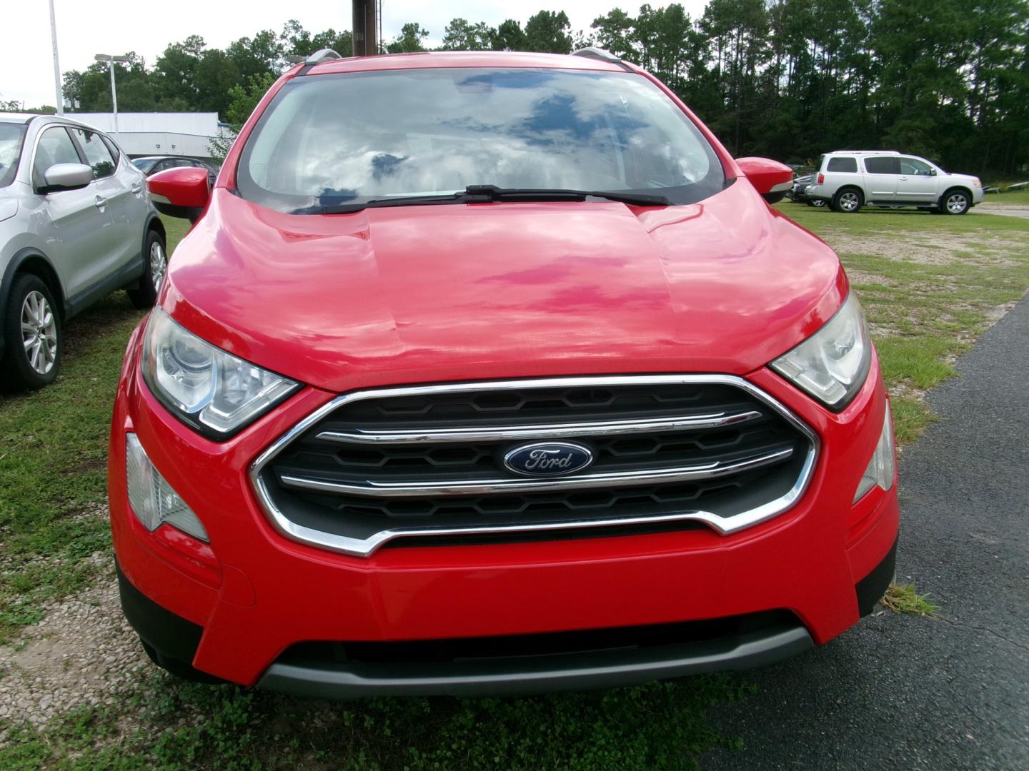 2020 Red /Gray Leather Ford EcoSport Titanium AWD (MAJ6S3KL2LC) with an 2.0L L4 DOHC 16V engine, Automatic transmission, located at 3120 W Tennessee St, Tallahassee, FL, 32304-1002, (850) 575-6702, 30.458841, -84.349648 - Used Car Supermarket is proud to present you with this loaded immaculate 2020 Ford Ecosport Titanium with leather, Navigation and low miles. Used Car Supermarket prides itself in offering you the finest pre-owned vehicle in Tallahassee. Used Car Supermarket has been locally family owned and operated- Photo#2