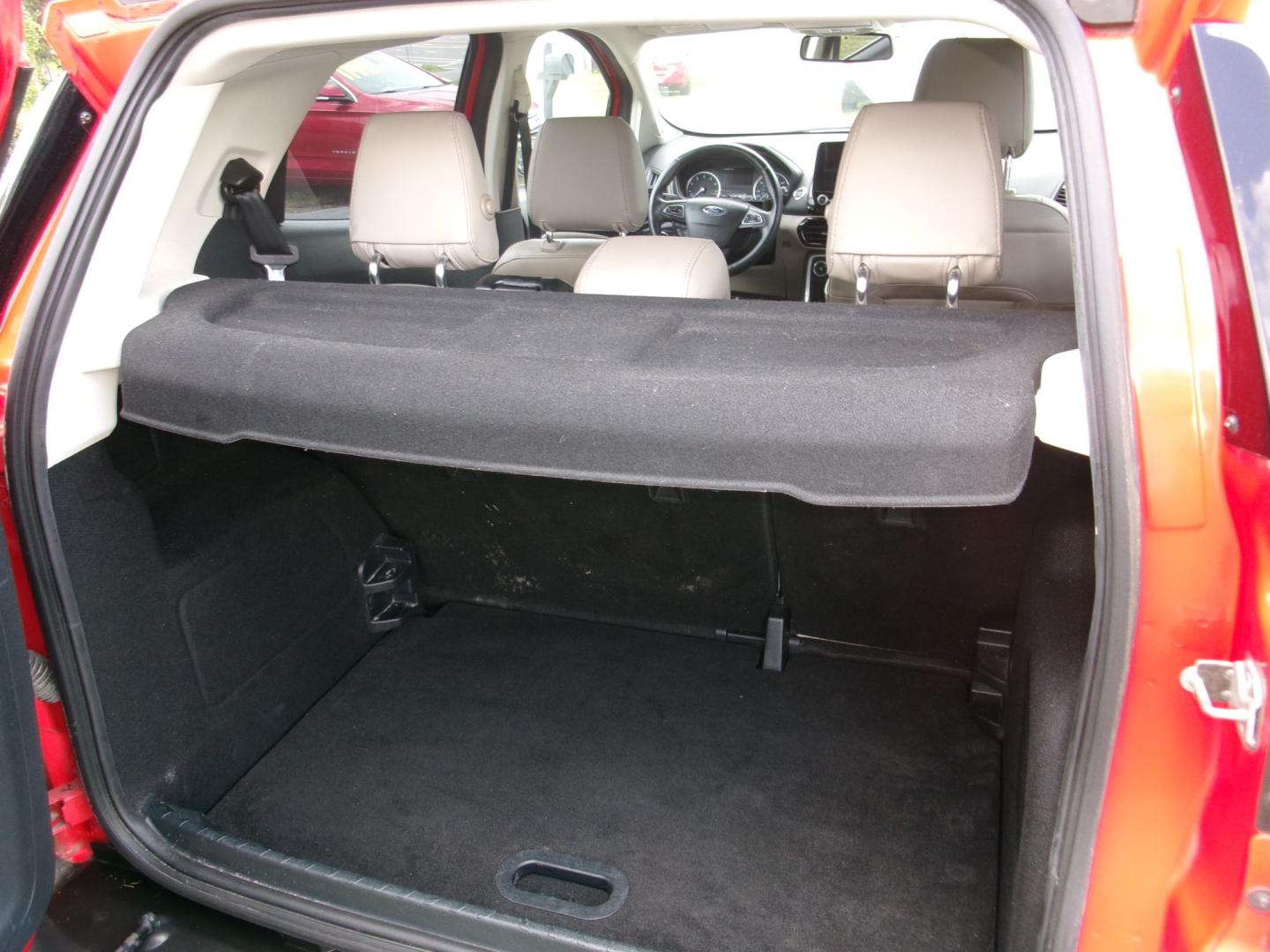 2020 Red /Gray Leather Ford EcoSport Titanium AWD (MAJ6S3KL2LC) with an 2.0L L4 DOHC 16V engine, Automatic transmission, located at 3120 W Tennessee St, Tallahassee, FL, 32304-1002, (850) 575-6702, 30.458841, -84.349648 - Used Car Supermarket is proud to present you with this loaded immaculate 2020 Ford Ecosport Titanium with leather, Navigation and low miles. Used Car Supermarket prides itself in offering you the finest pre-owned vehicle in Tallahassee. Used Car Supermarket has been locally family owned and operated- Photo#4