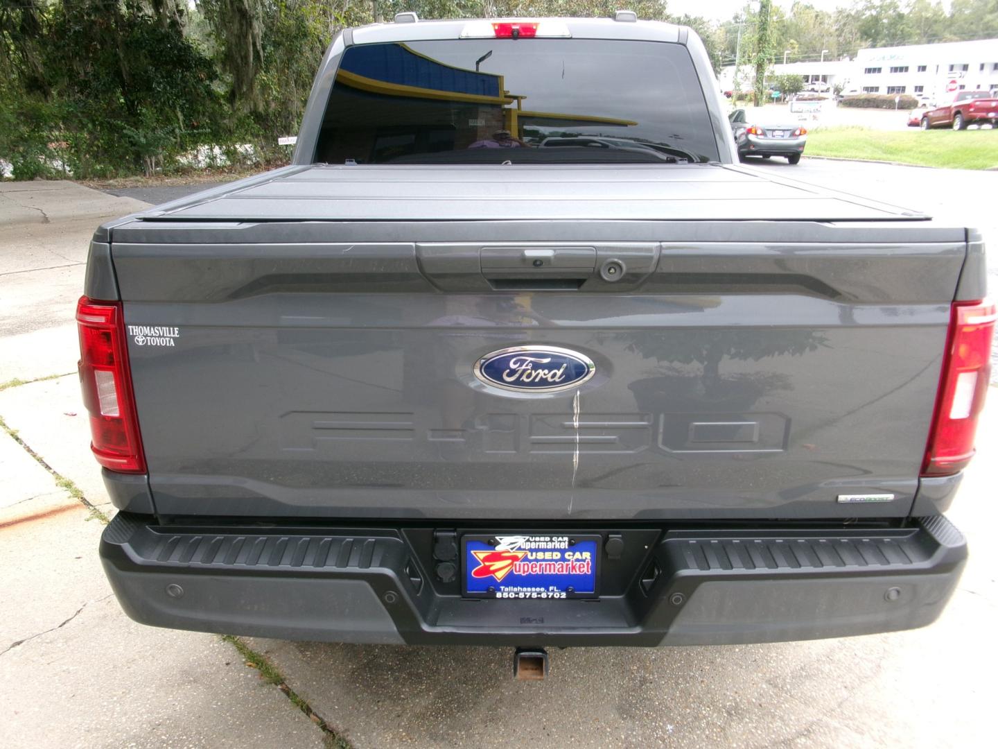 2021 Charcoal /Charcoal Leather Ford F-150 Lariat SuperCrew FX4 4WD (1FTFW1E85MF) with an 3.5L Ecoboost engine, Automatic transmission, located at 3120 W Tennessee St, Tallahassee, FL, 32304-1002, (850) 575-6702, 30.458841, -84.349648 - Used Car Supermarket is proud to present you with this loaded immaculate 2021 Ford F150 Lariat Crew Cab FX4 4x4 with Navigation and leather. Used Car Supermarket prides itself in offering you the finest pre-owned vehicle in Tallahassee. Used Car Supermarket has been locally family owned and operated- Photo#3